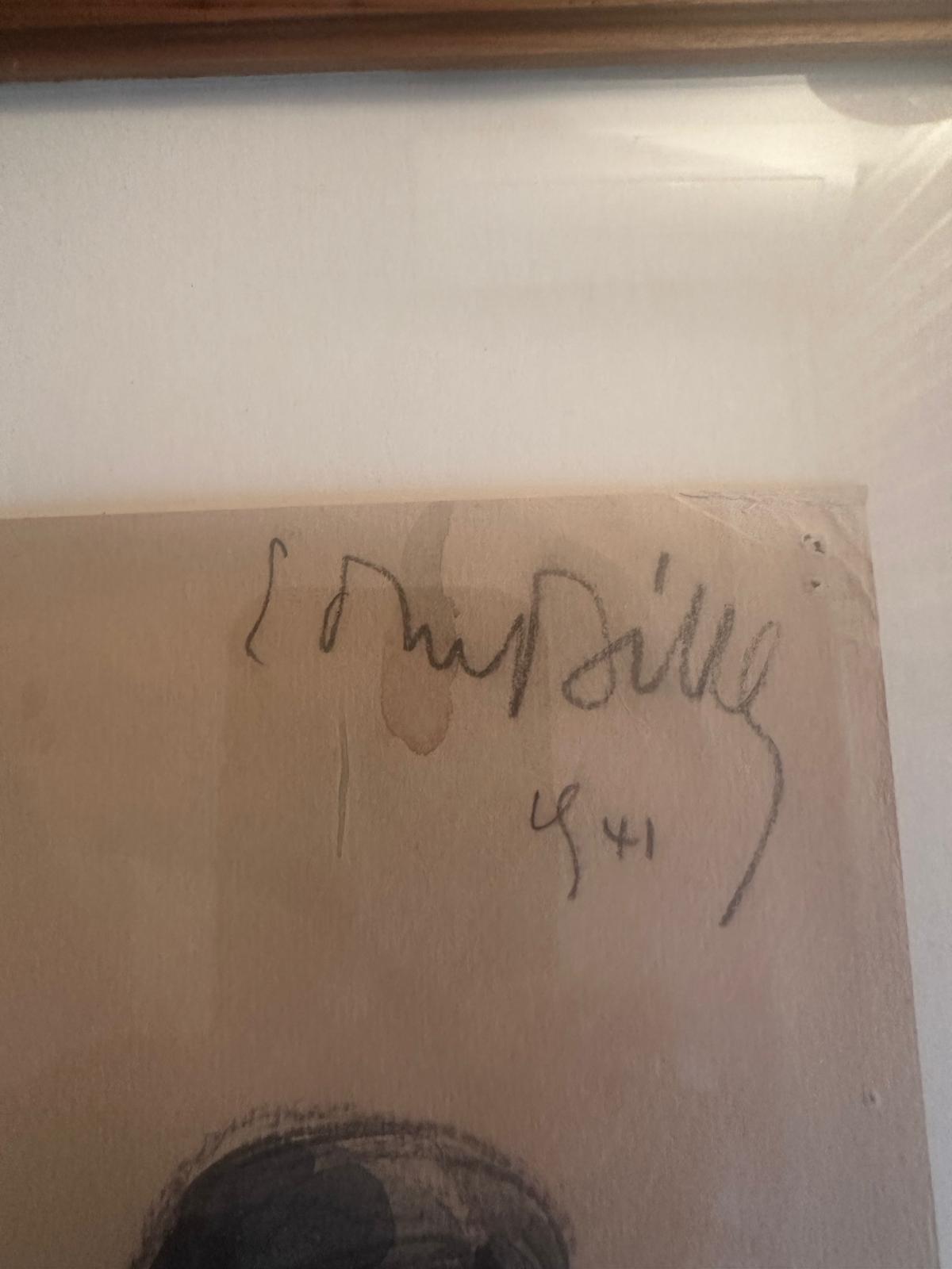 Signature – Edmond Bille 3 porteuses d’eau portugaises, 1941