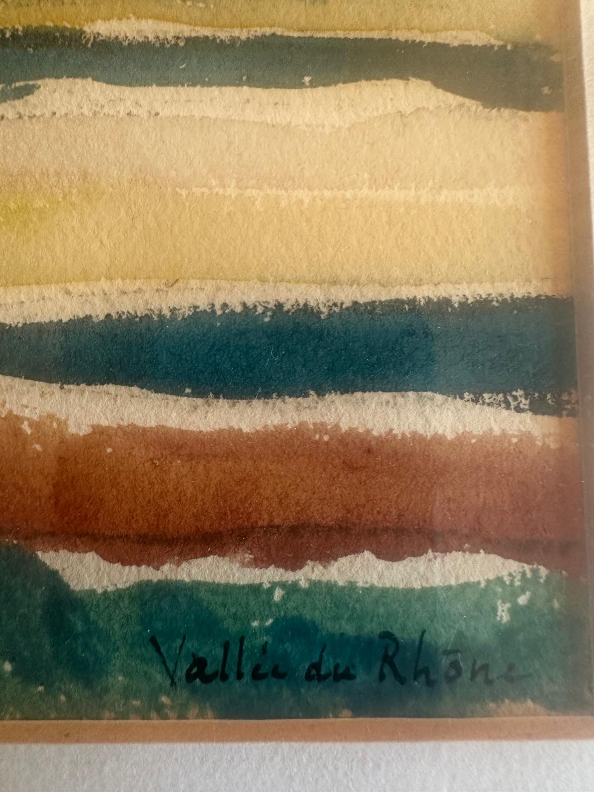 Detail – Edmond Bille Rhône Valley, 1923