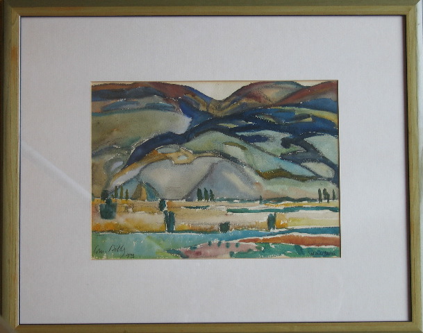 Edmond Bille Rhône Valley, 1923