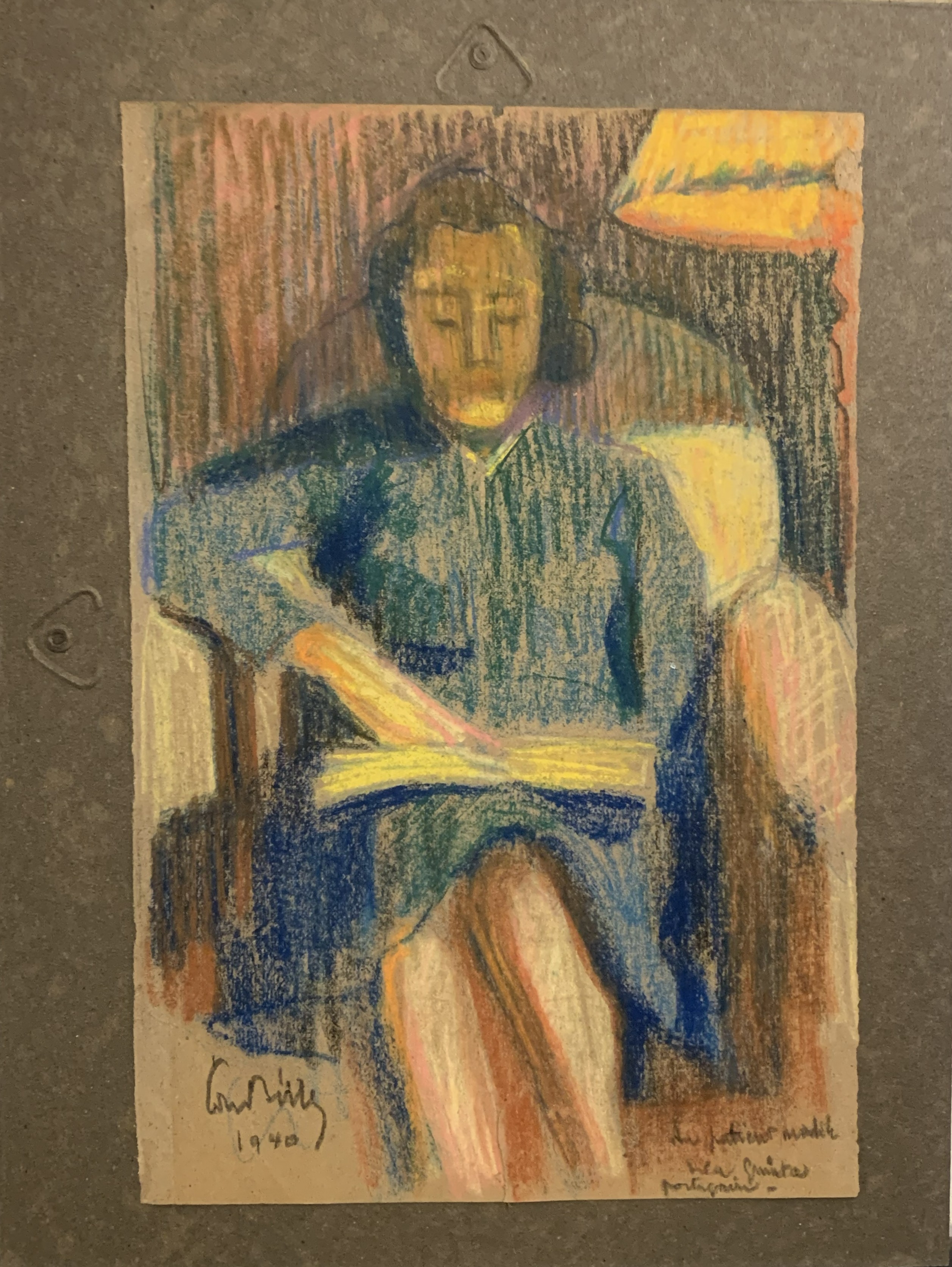Edmond Bille Woman Reading, 1940