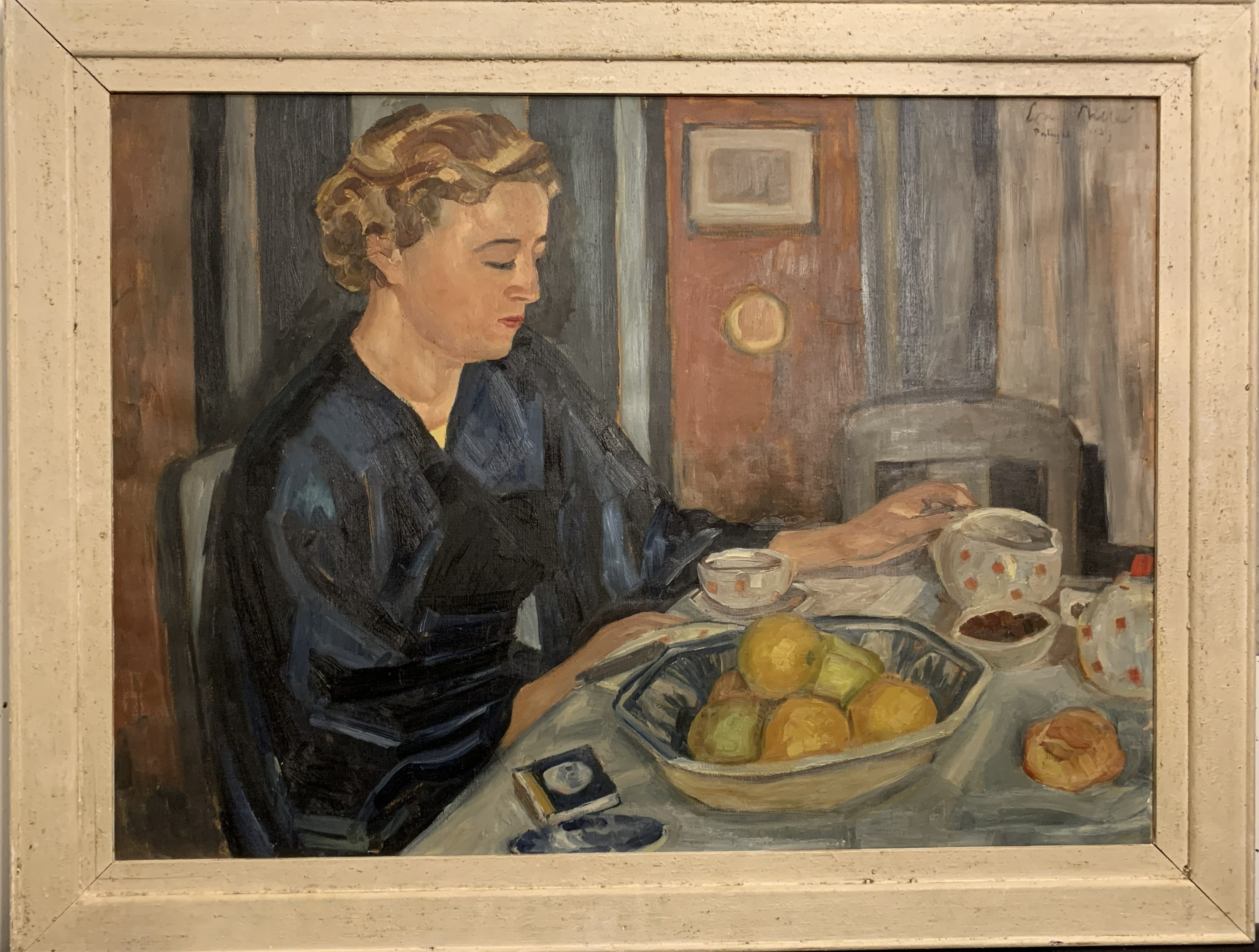 Edmond Bille Woman at the Table