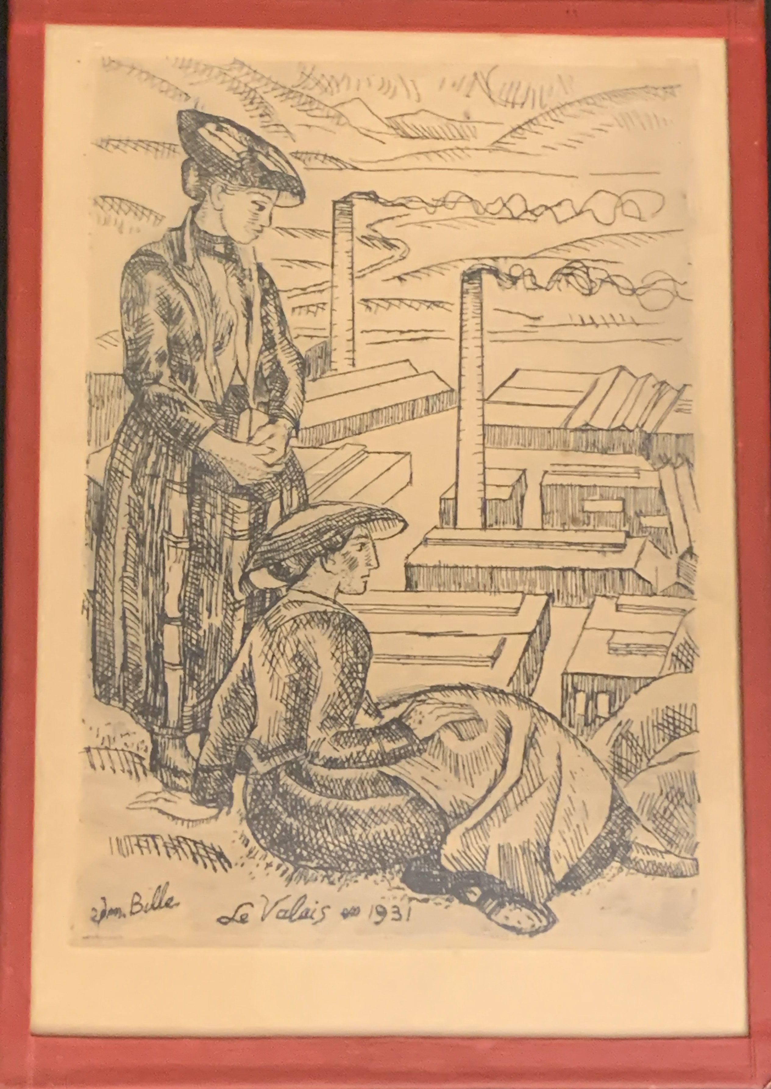 Edmond Bille Le Valais, 1931