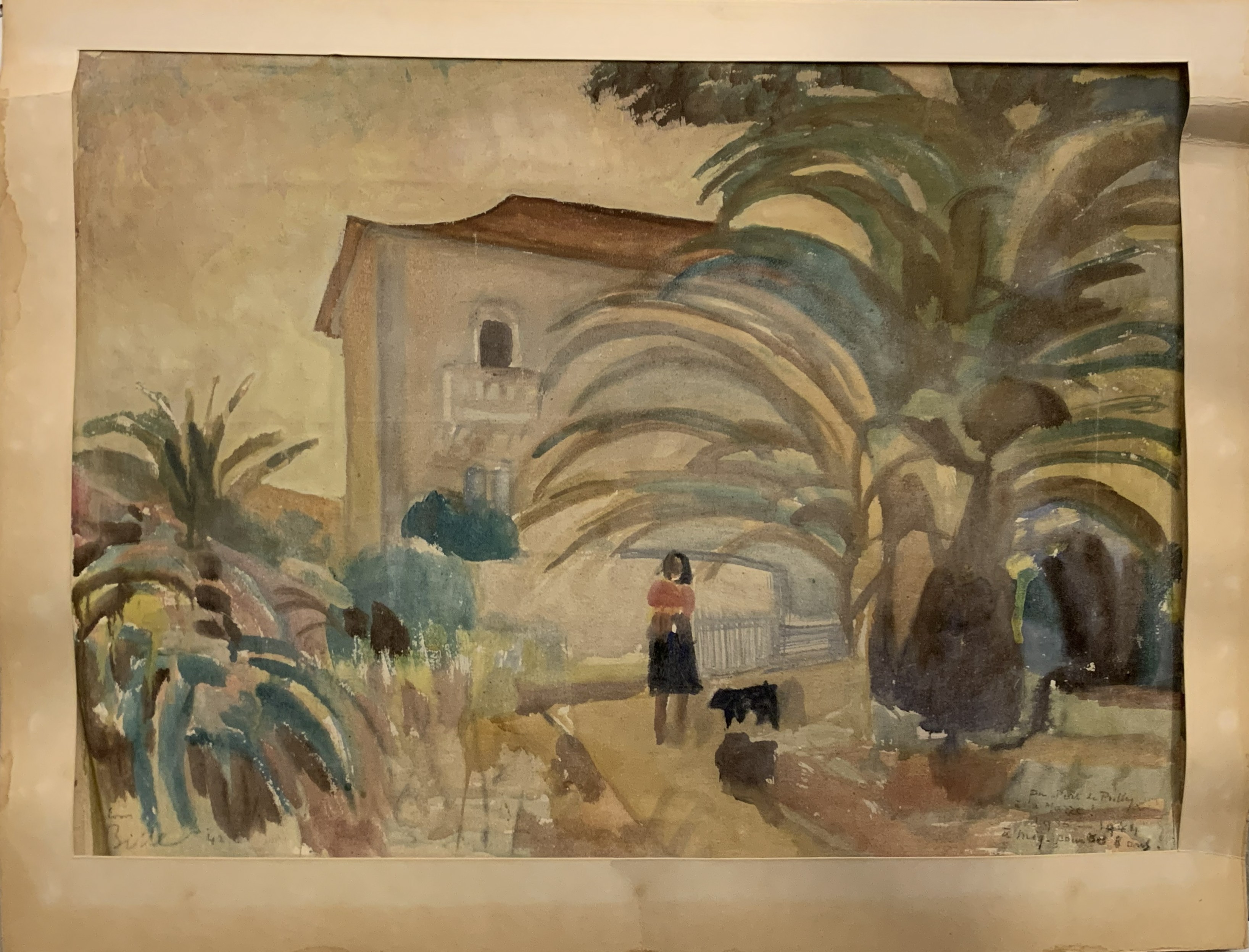 Edmond Bille Landscape mediterranean