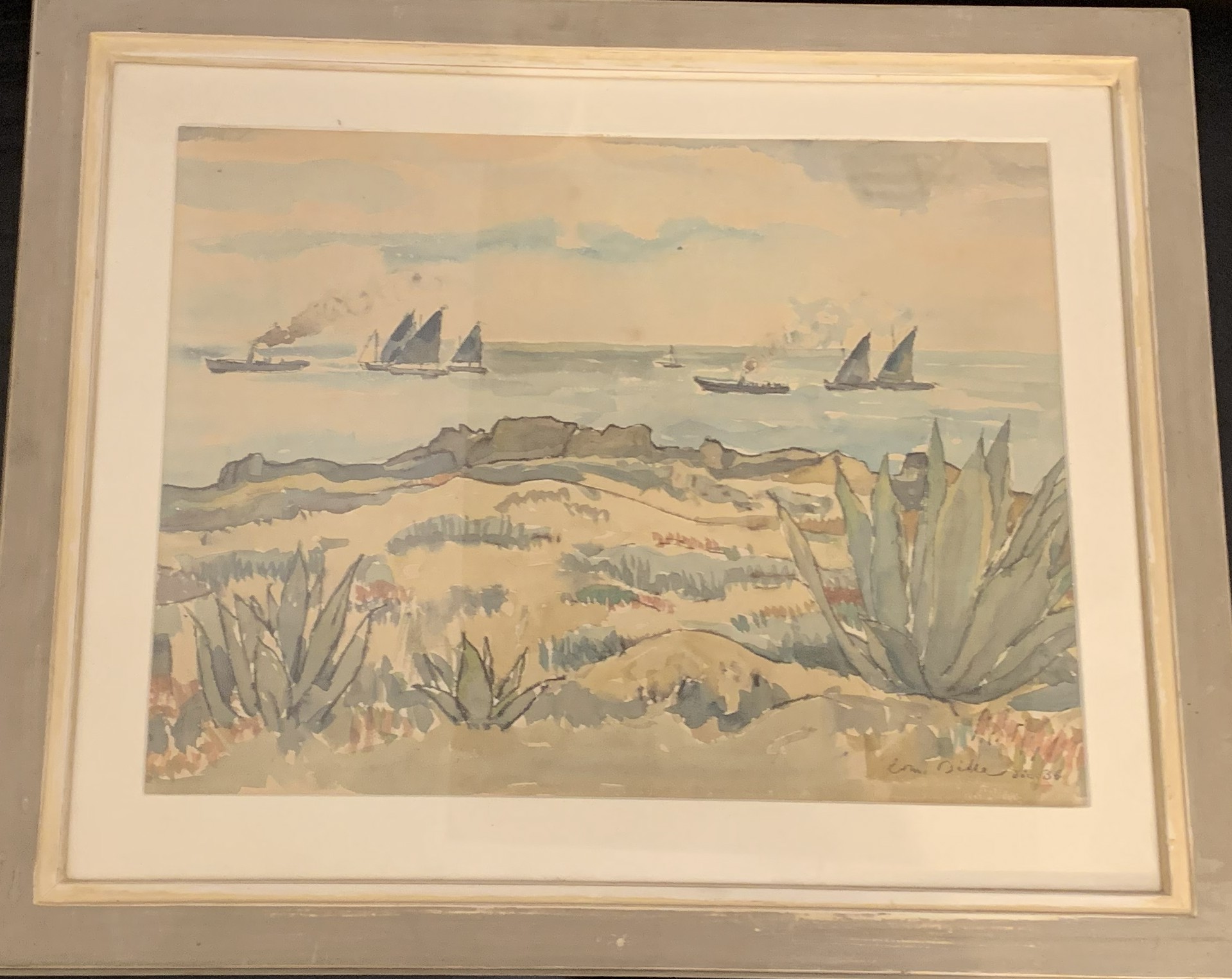 Edmond Bille Maritime Landscape, 1936