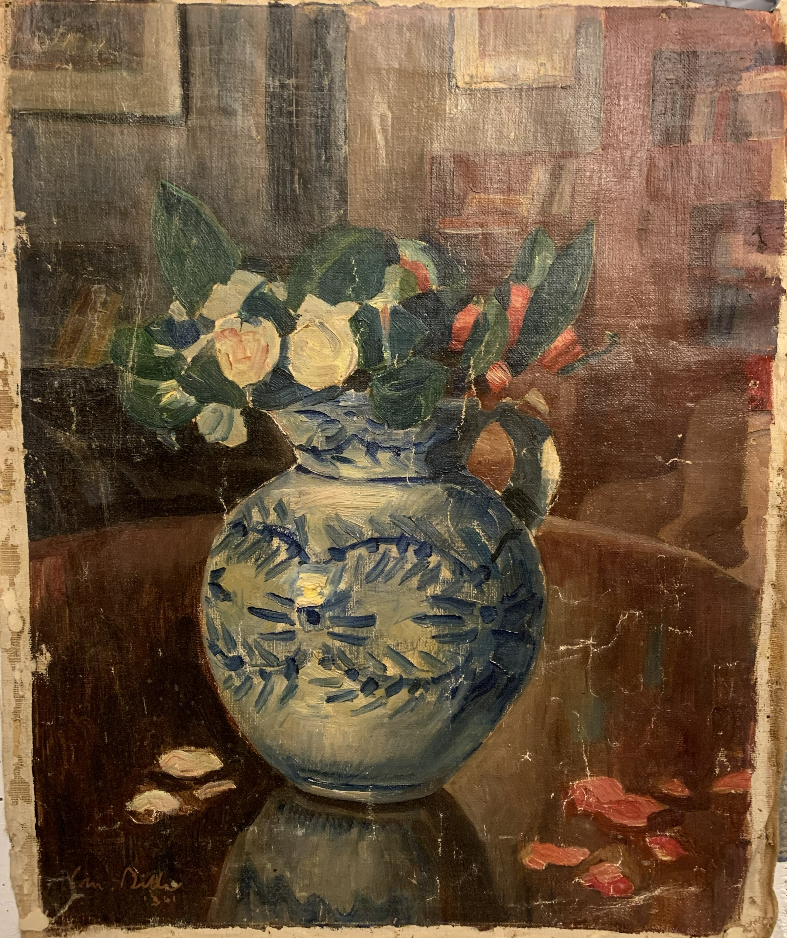 Edmond Bille Still Life with Vase, 1941