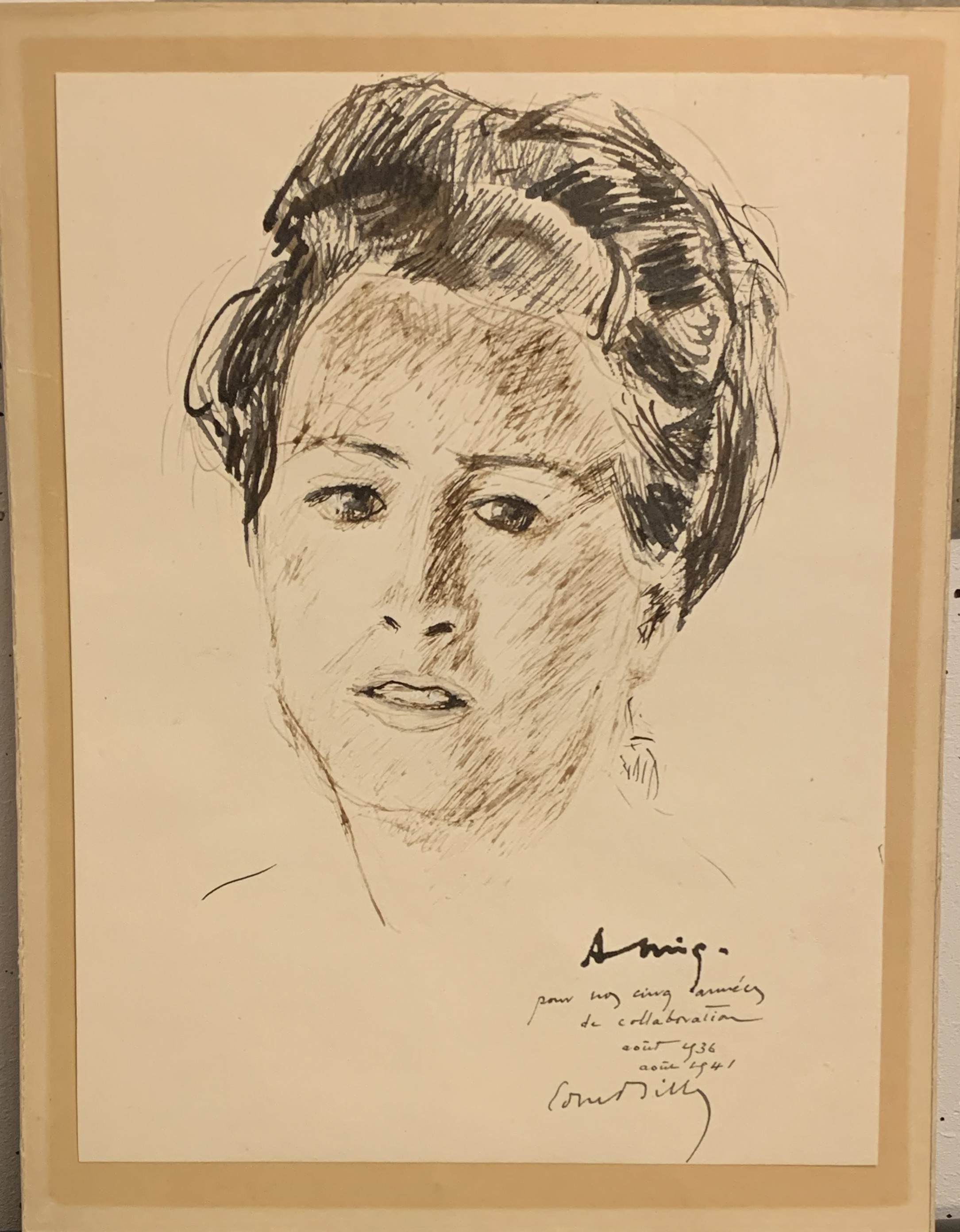 Edmond Bille Dedicated Female Portrait, 1936–1941