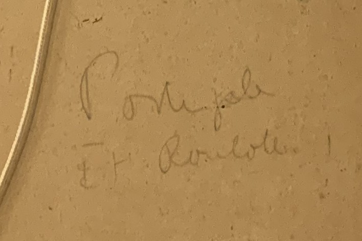 Detail Edmond Bille Landscape in Portugal